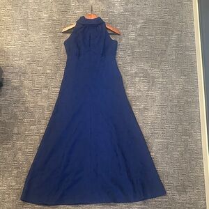 💎💎Vintage 1950's Daisy Print Halter Gown